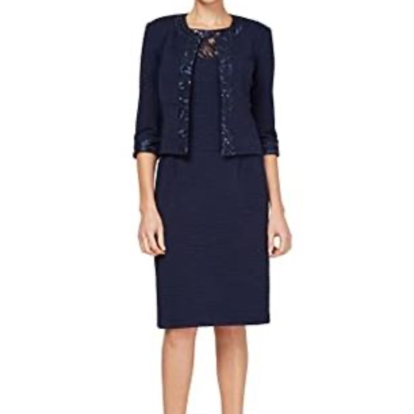 NWT Le Bos sequins jacket dress‎ size 8 - Picture 1 of 10